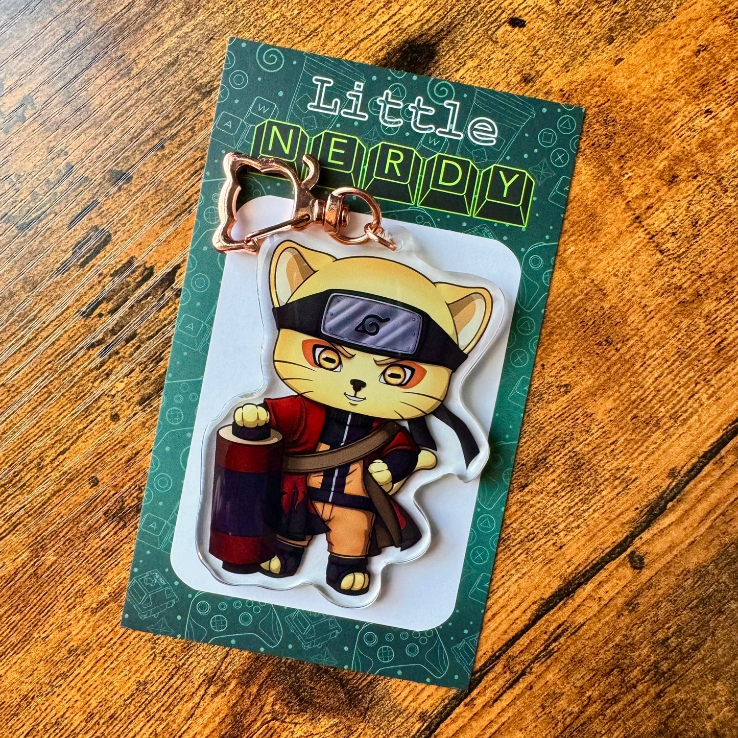 Naruto Clear Acrylic Keychain