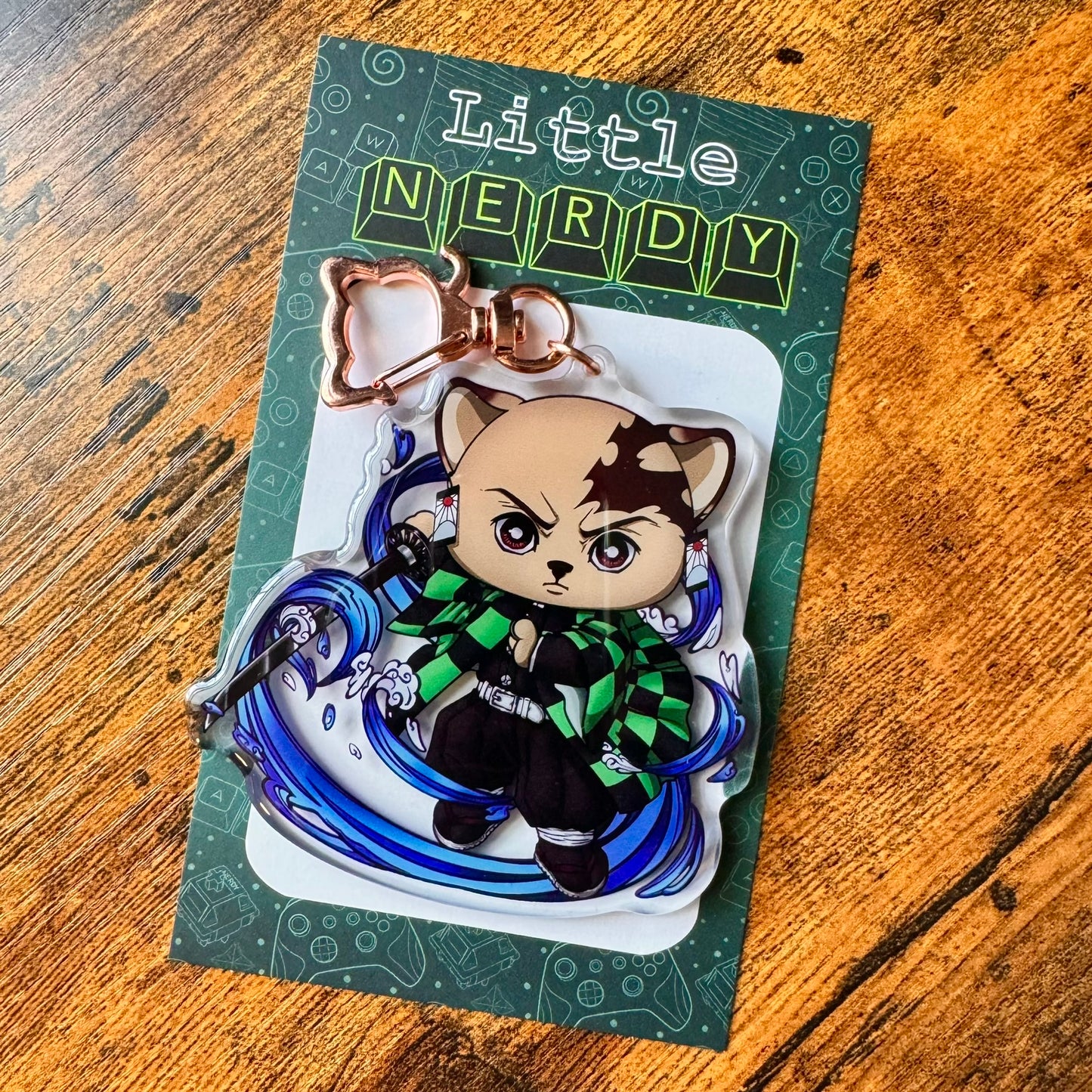 Tanjiro Clear Acrylic Keychain
