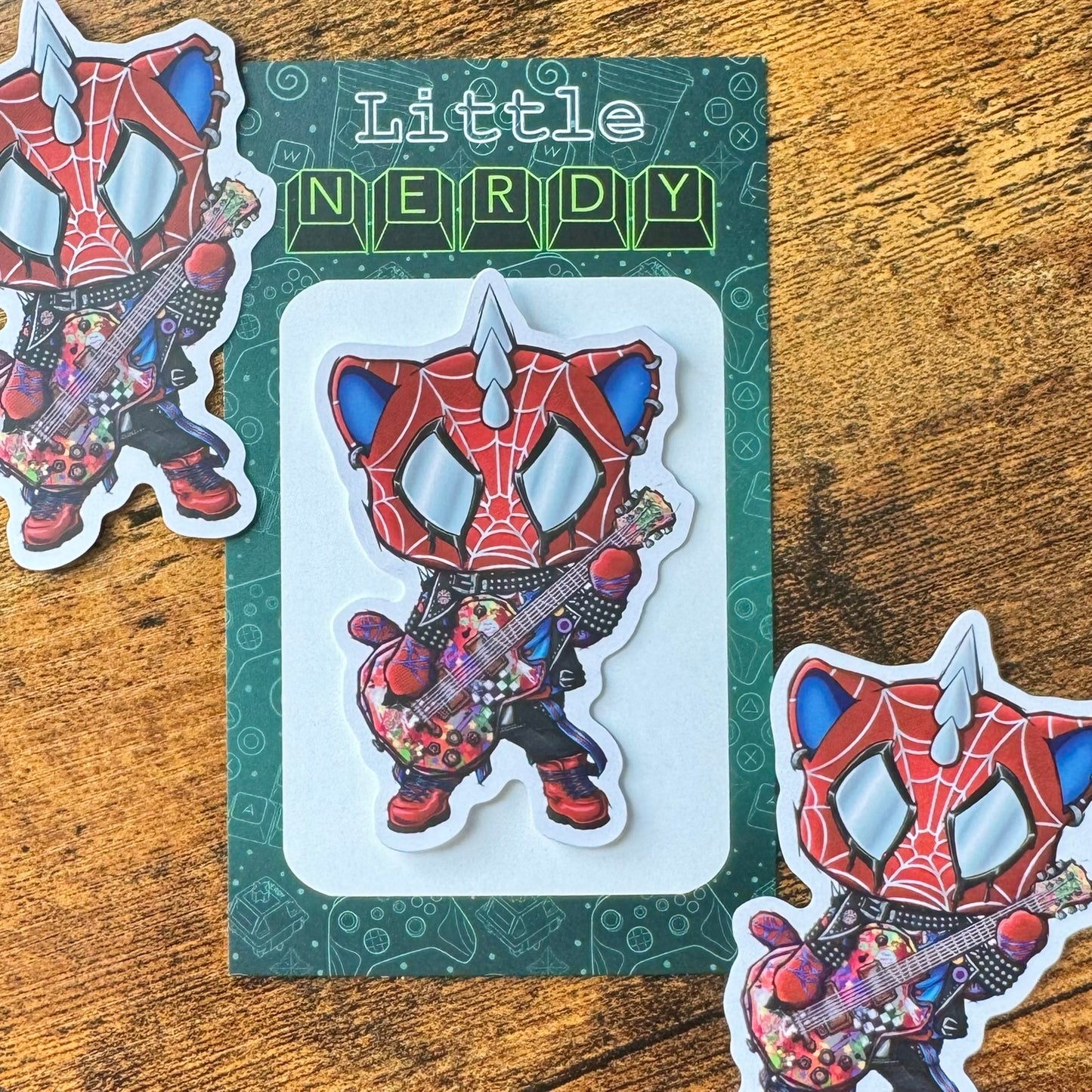 Spider-Punk Matte Vinyl Sticker