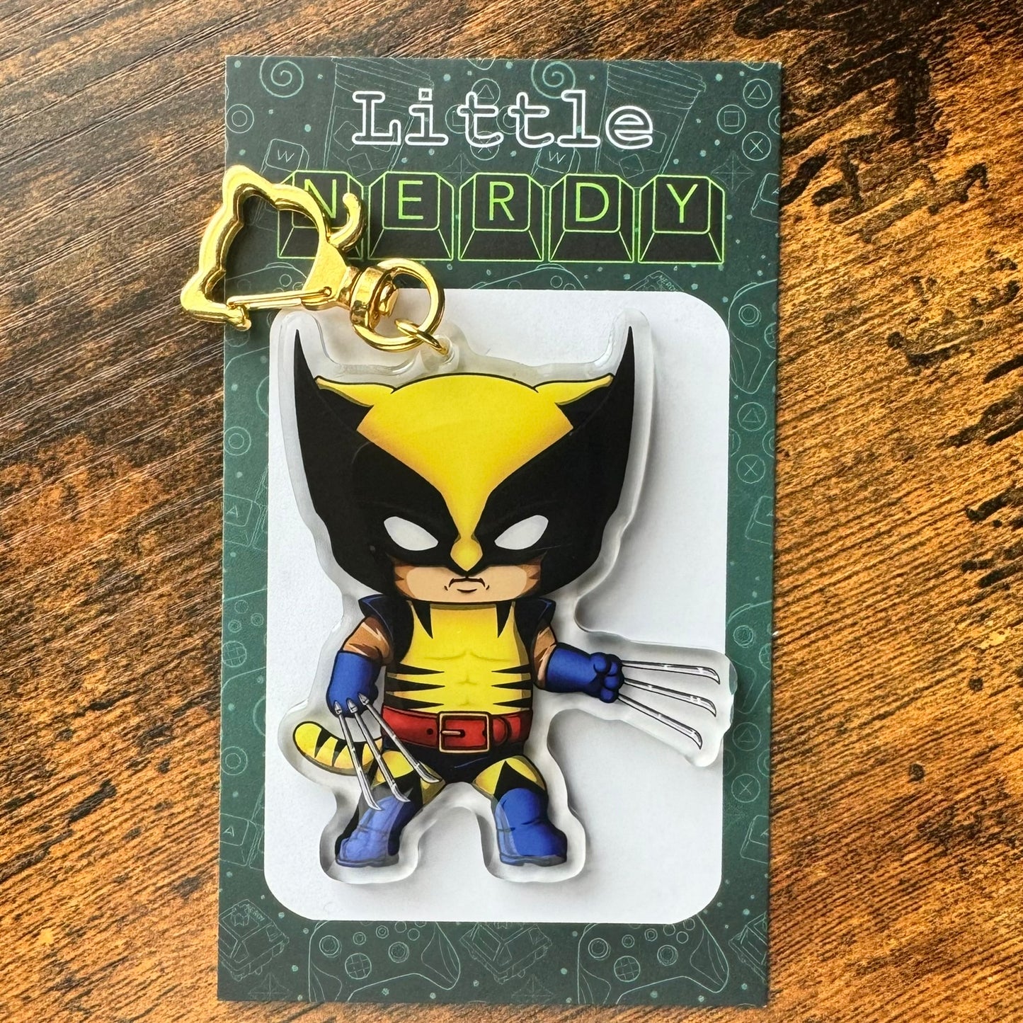 X-Cats Wolverine Acrylic Keychain