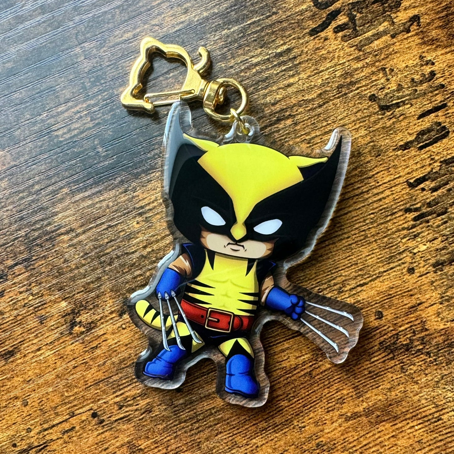 X-Cats Wolverine Acrylic Keychain
