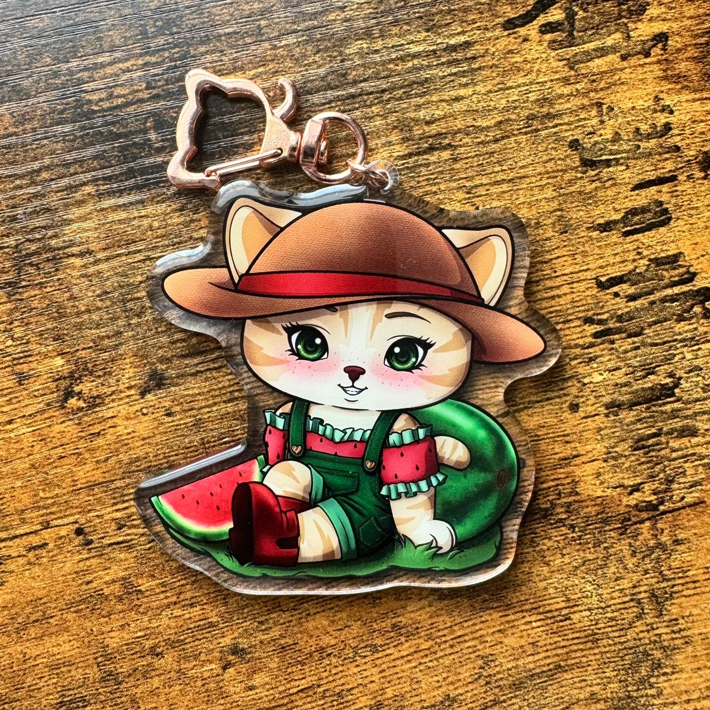 Melony | Clear Acrylic Keychain