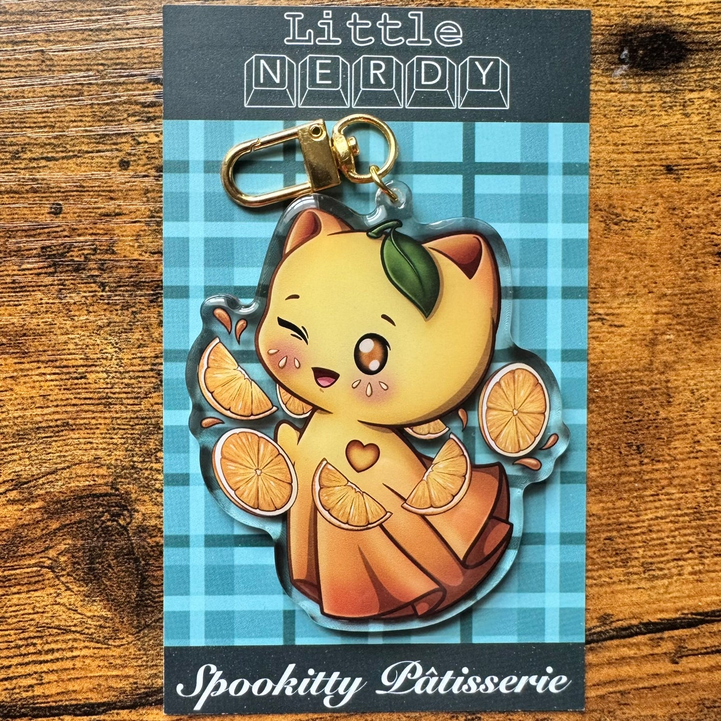 Spookitty Patisserie Acrylic Keychains