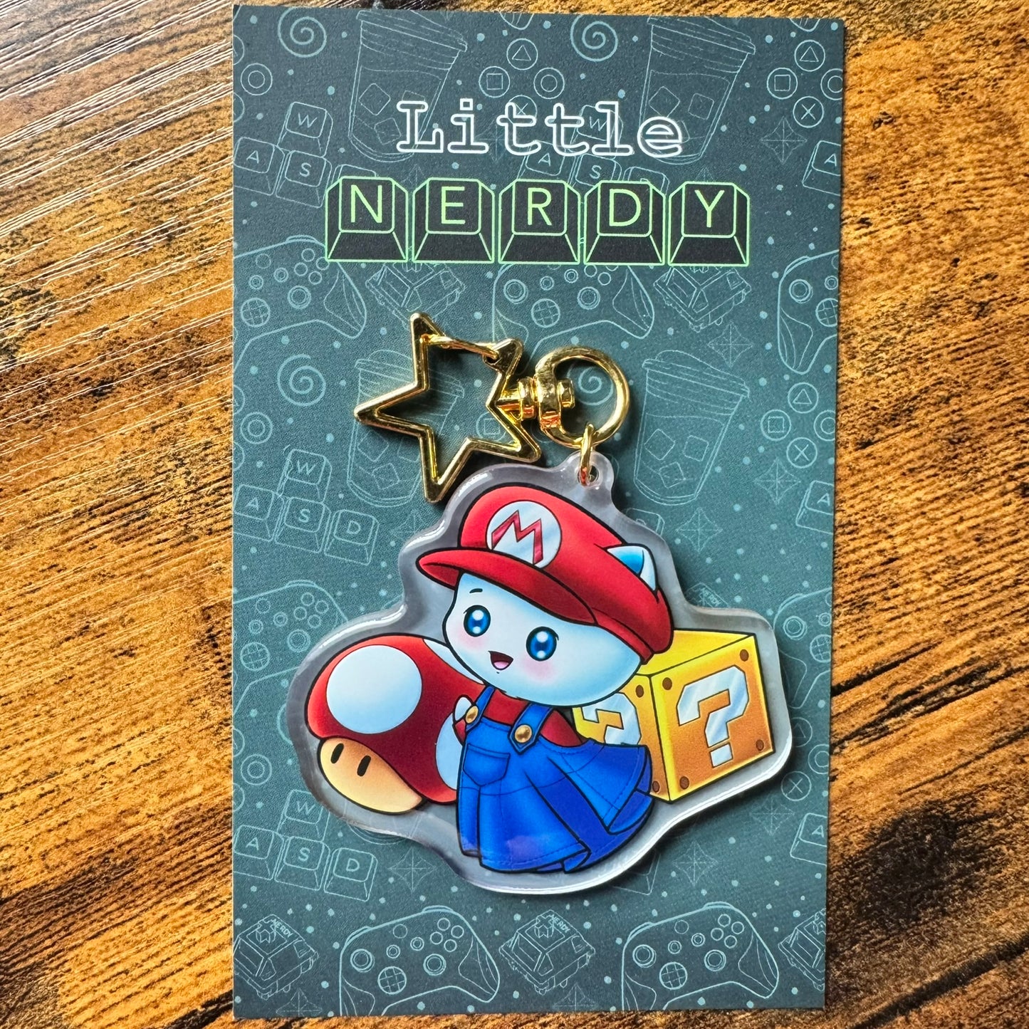Mario Character Inspired Spookitty Keychains