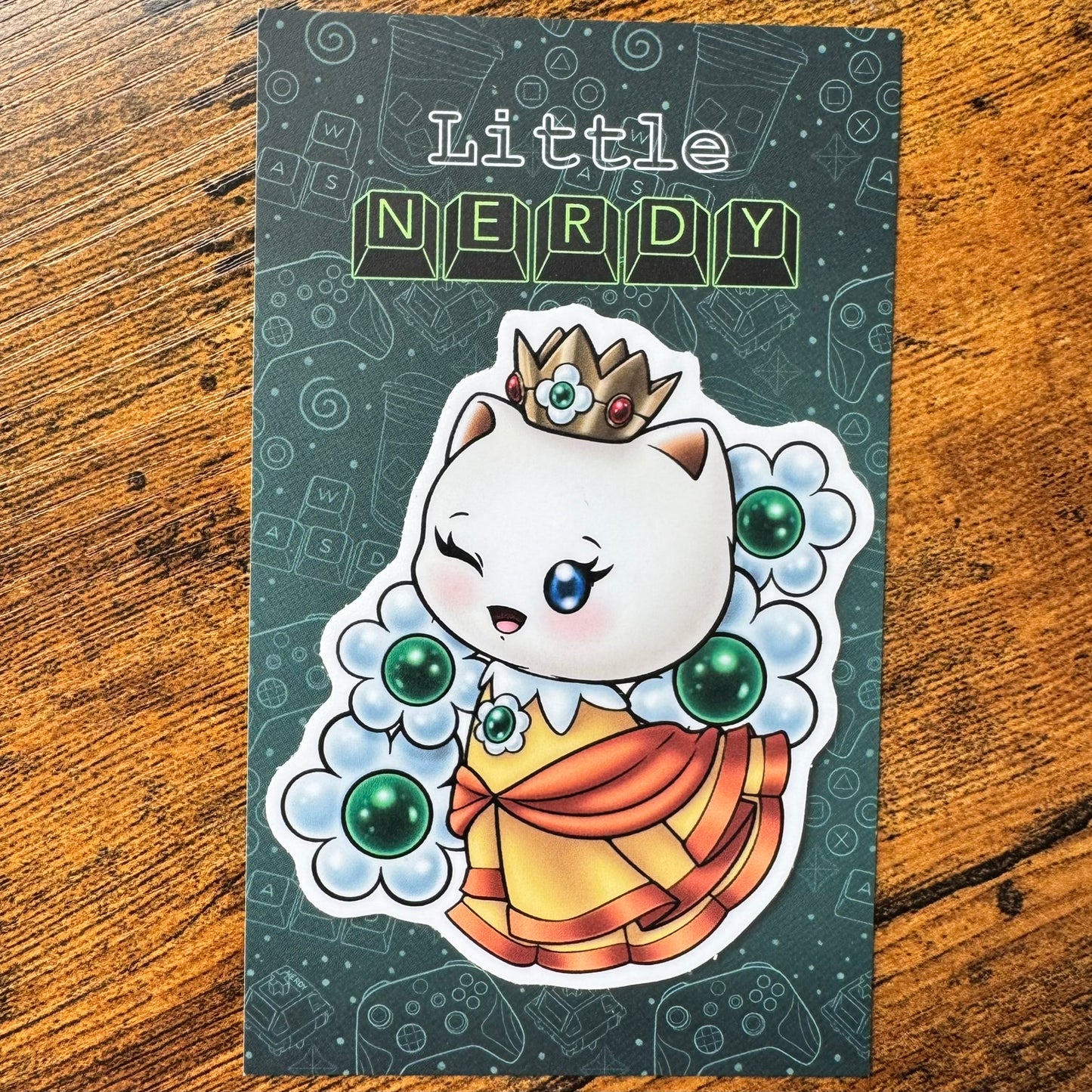 Mario Character Inspired Spookitty Vinyl Stickers