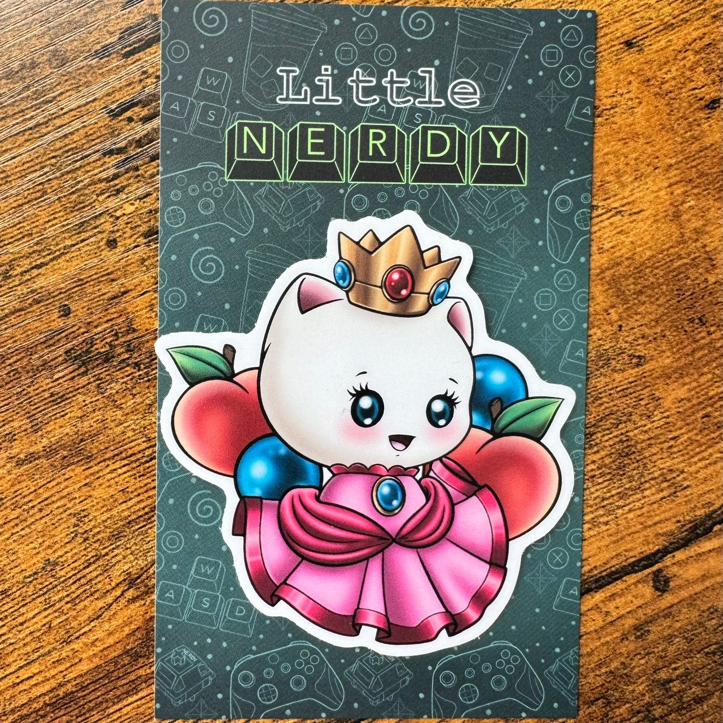 Mario Character Inspired Spookitty Vinyl Stickers