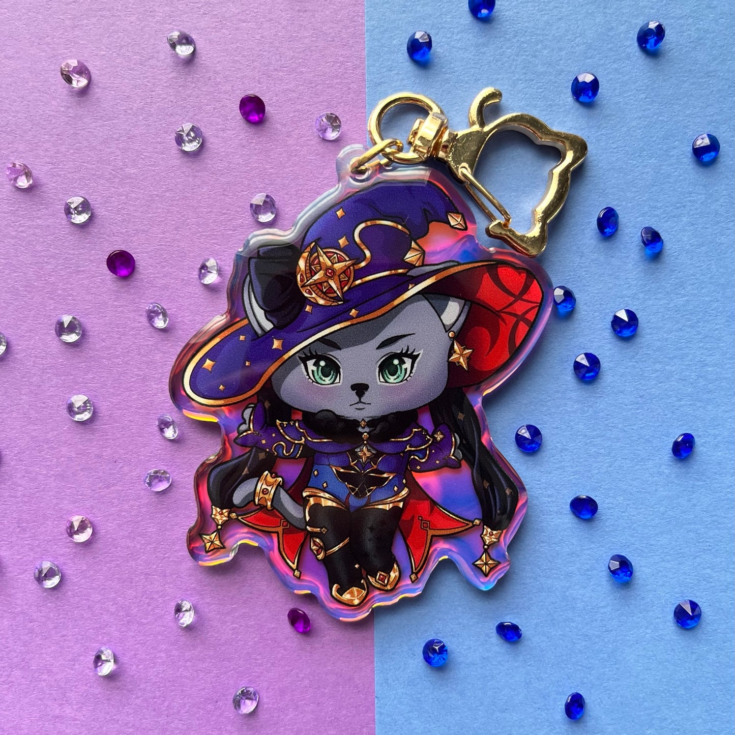 Genshin Impact, Mona Acrylic Keychain