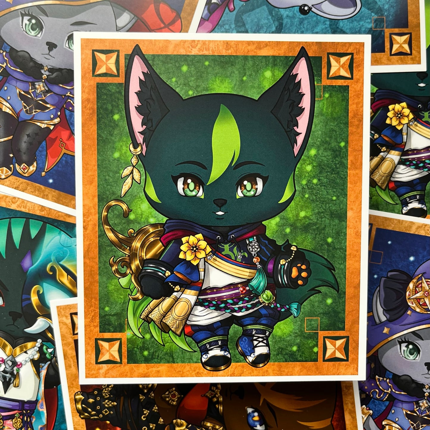 Genshin Impact, Tighnari Mini Art Print