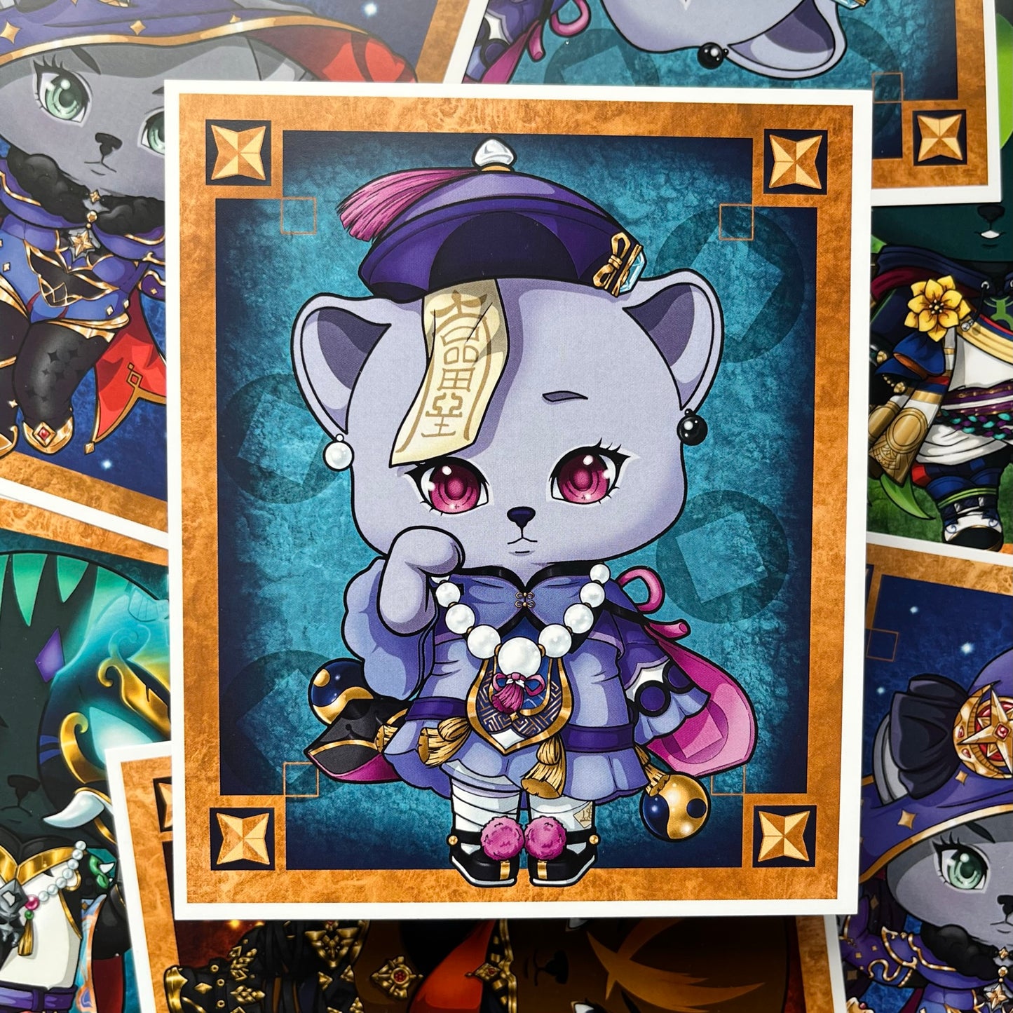 Genshin Impact, Qiqi Mini Art Print