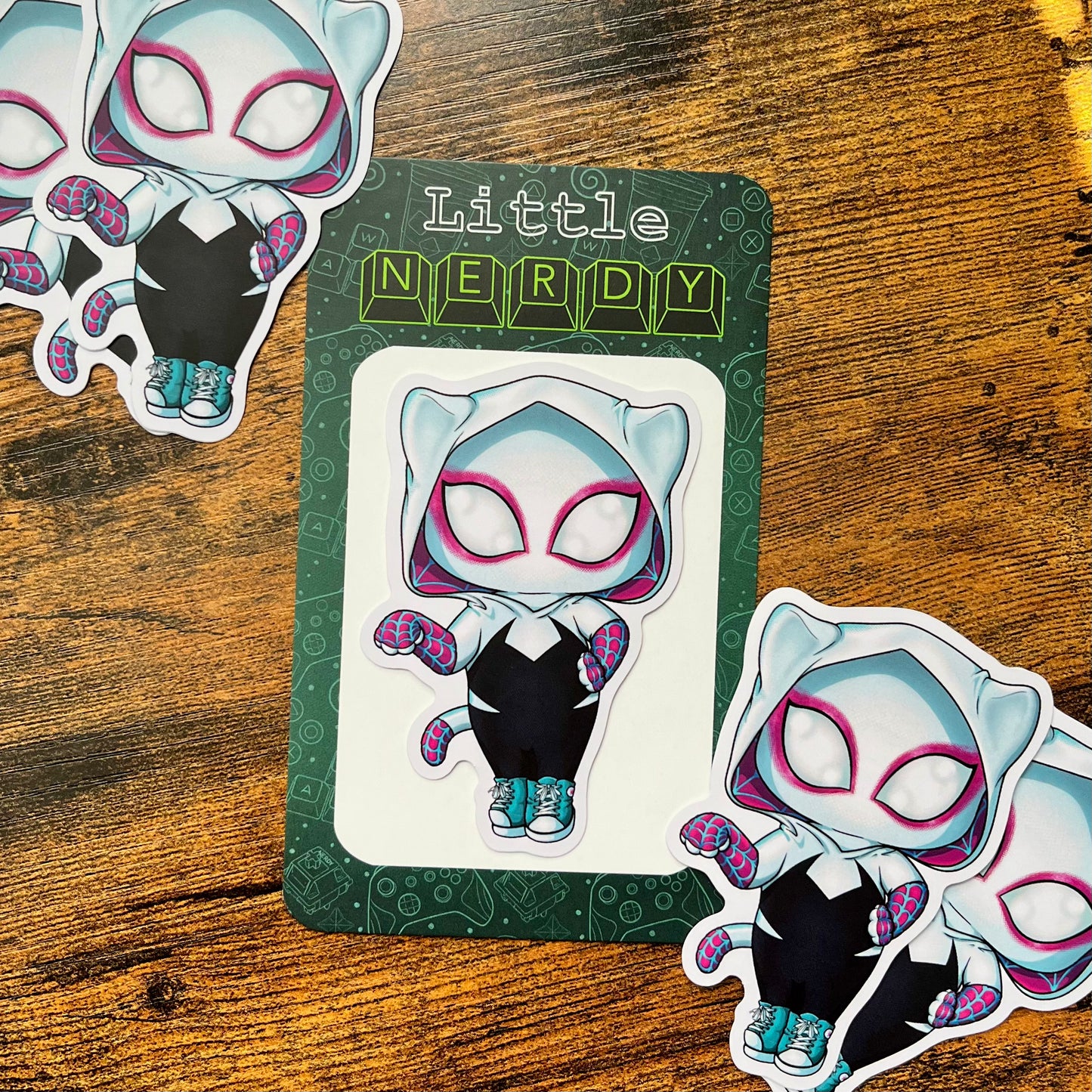 Spider-Gwen Matte Vinyl Sticker