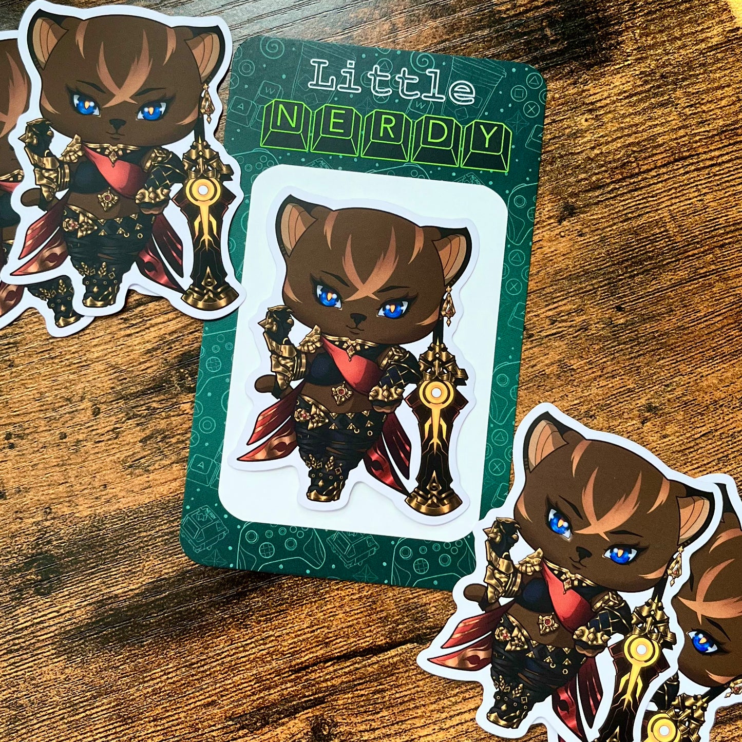 Dehya Matte Vinyl Sticker