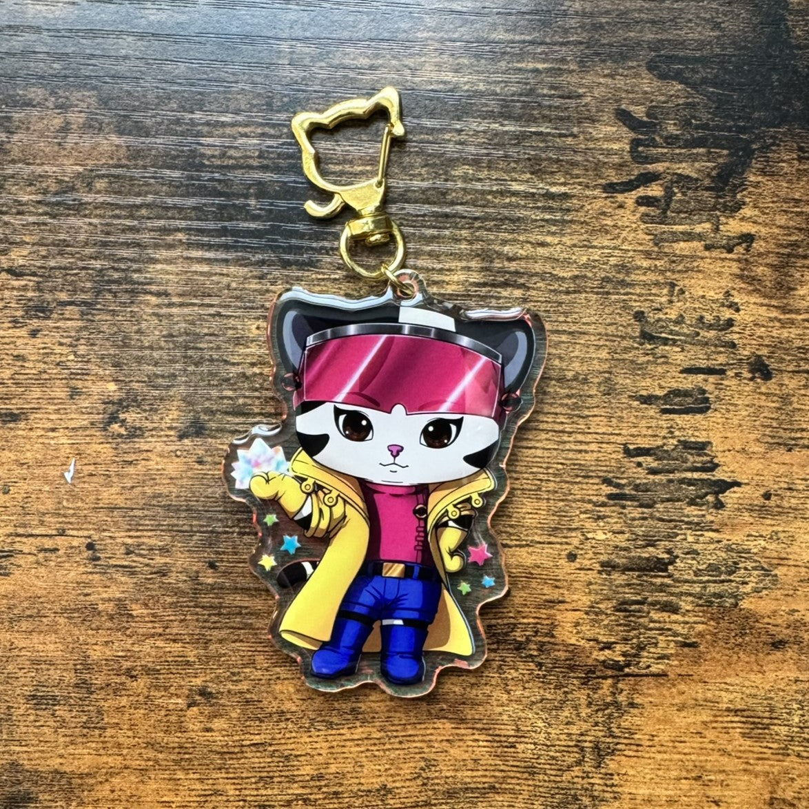 X-Cats Jubilee Acrylic Keychain