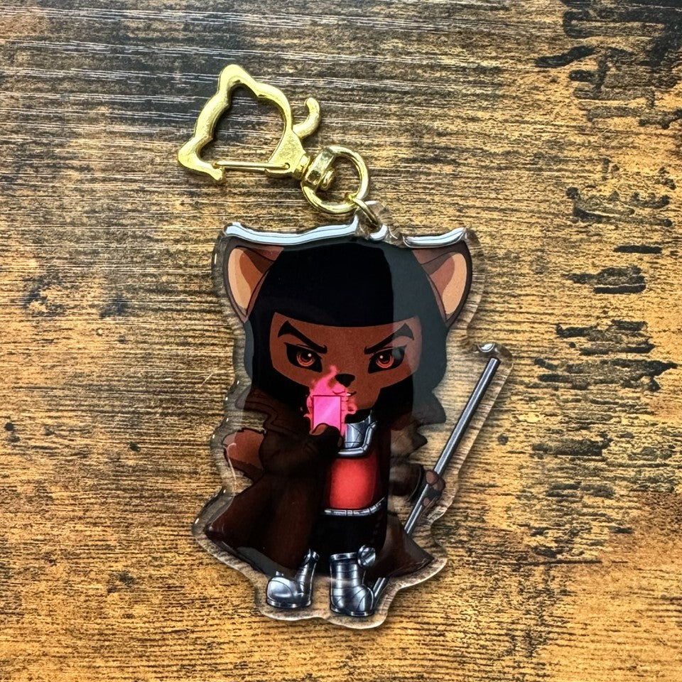 X-Cats Gambit Acrylic Keychain