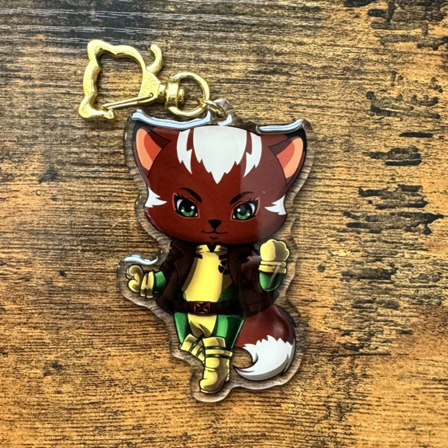 X-Cats Rogue Acrylic Keychain