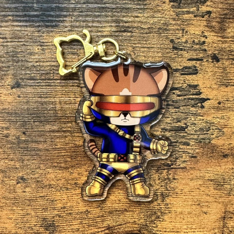 X-Cats Cyclops Acrylic Keychain