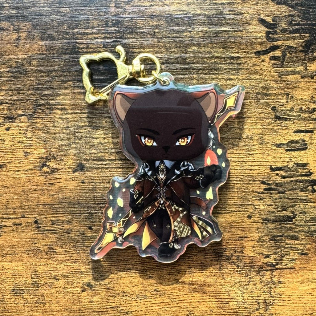 Genshin Impact Zhongli Acrylic Keychain