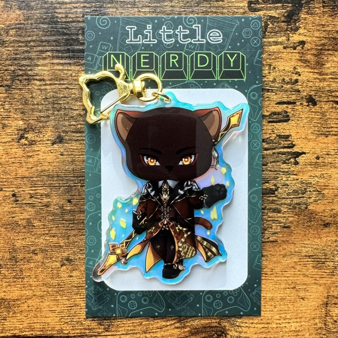 Genshin Impact Zhongli Acrylic Keychain