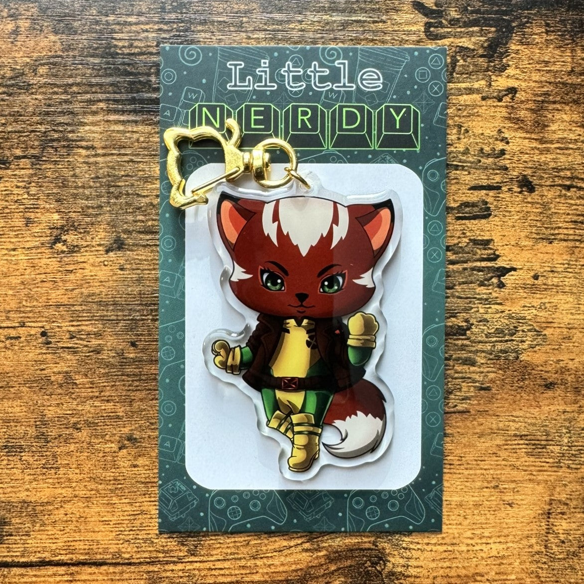 X-Cats Rogue Acrylic Keychain