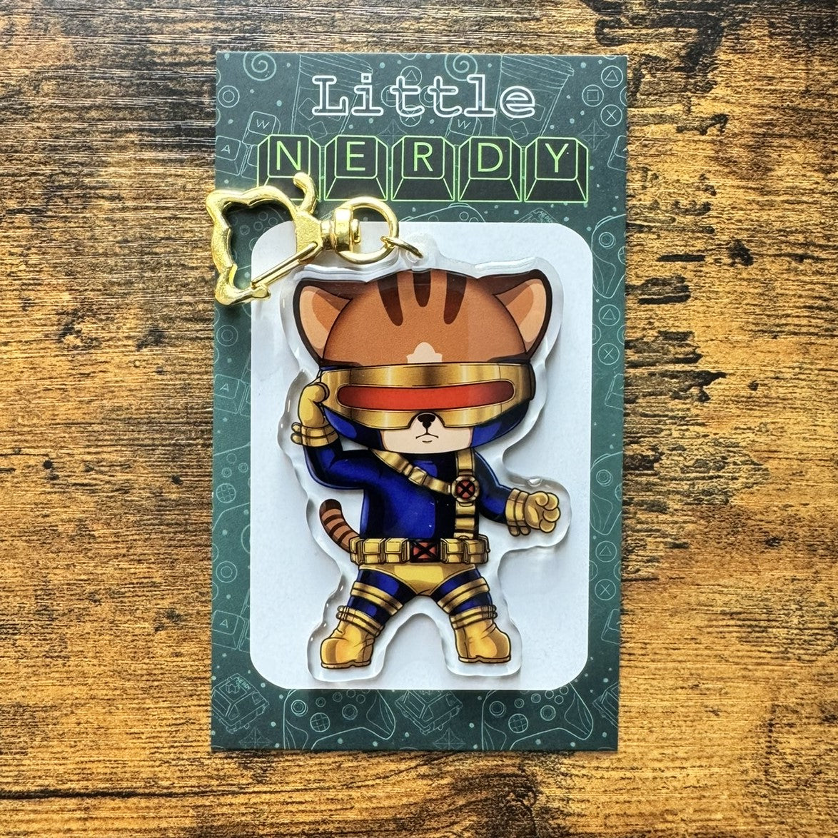 X-Cats Cyclops Acrylic Keychain