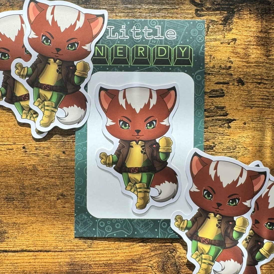 X-Cats Rogue Matte Vinyl Sticker