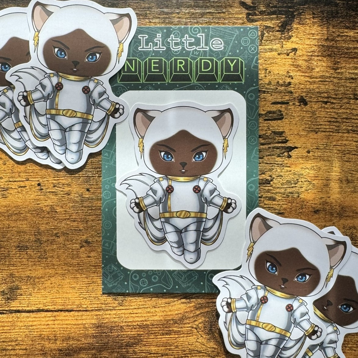 X-Cats Storm Matte Vinyl Sticker