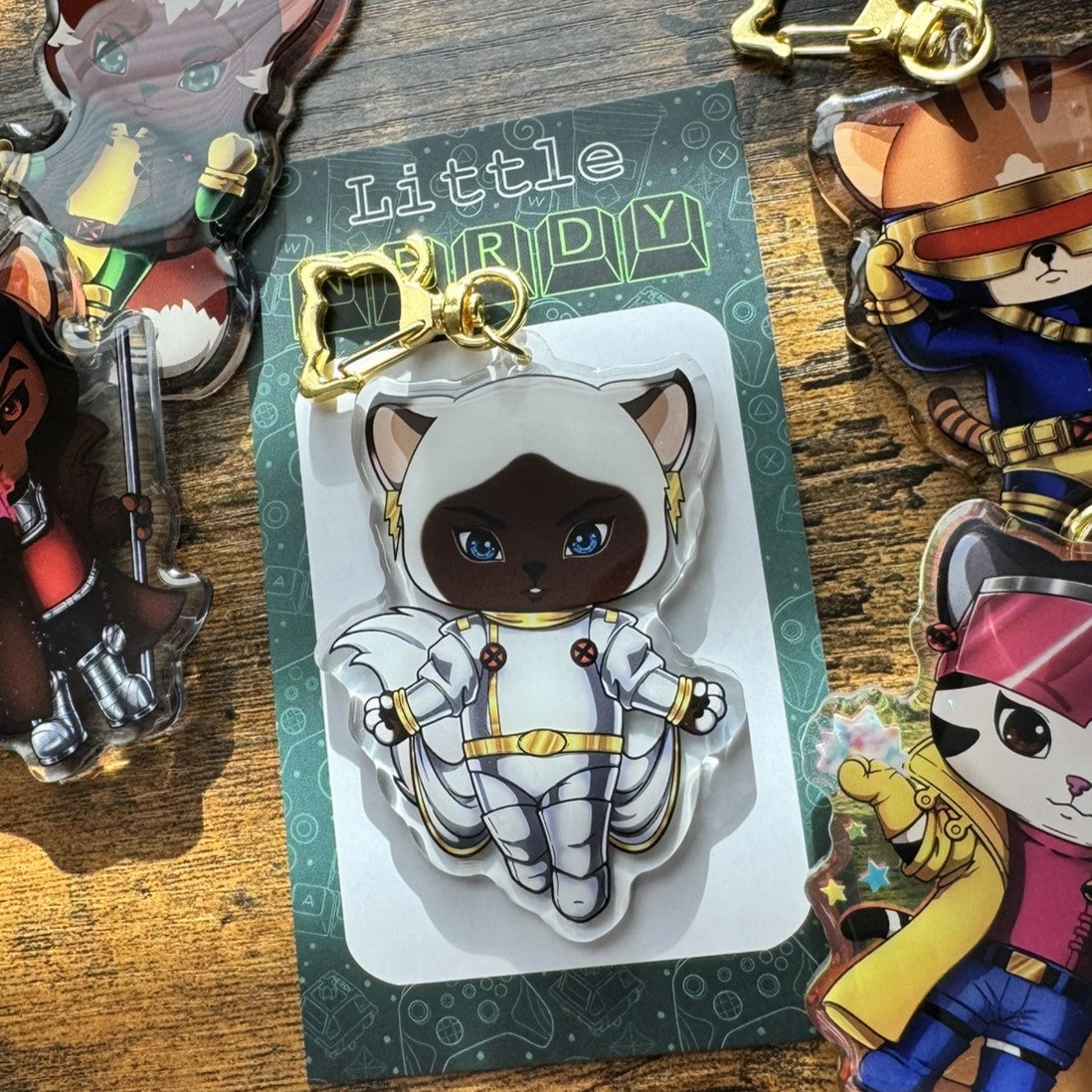 X-Cats Storm Acrylic Keychain