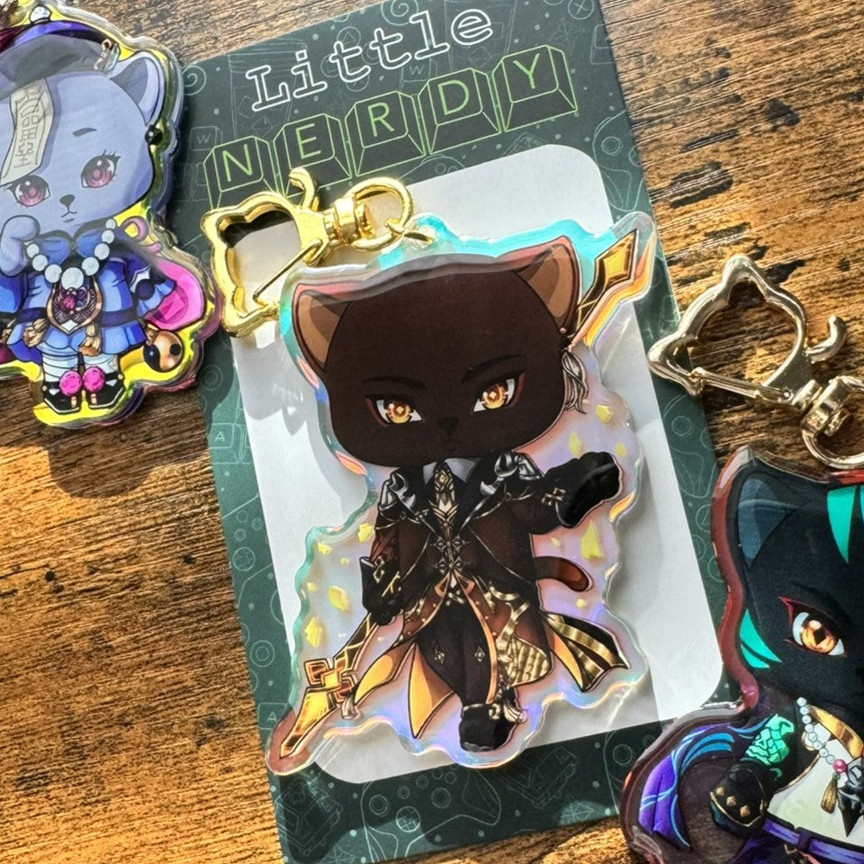 Genshin Impact Zhongli Acrylic Keychain