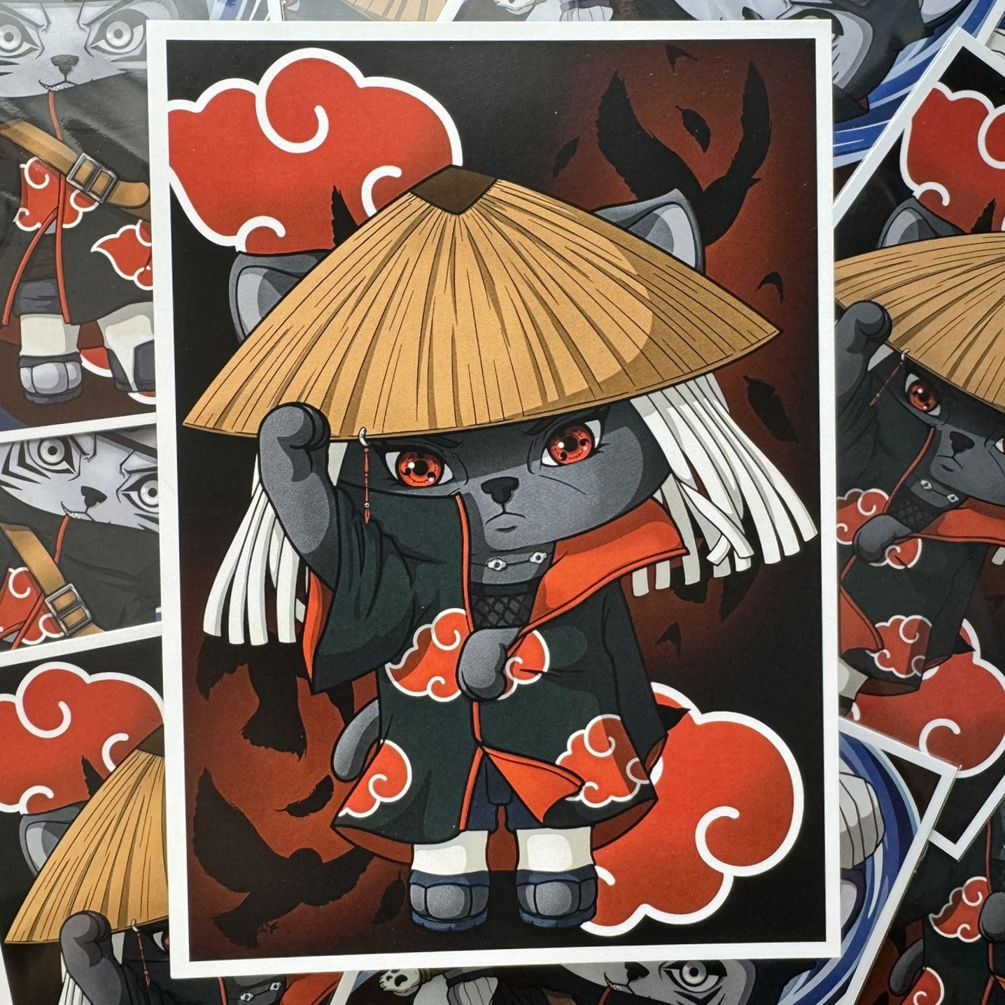 A-cat-suki Itachi Mini Art Print