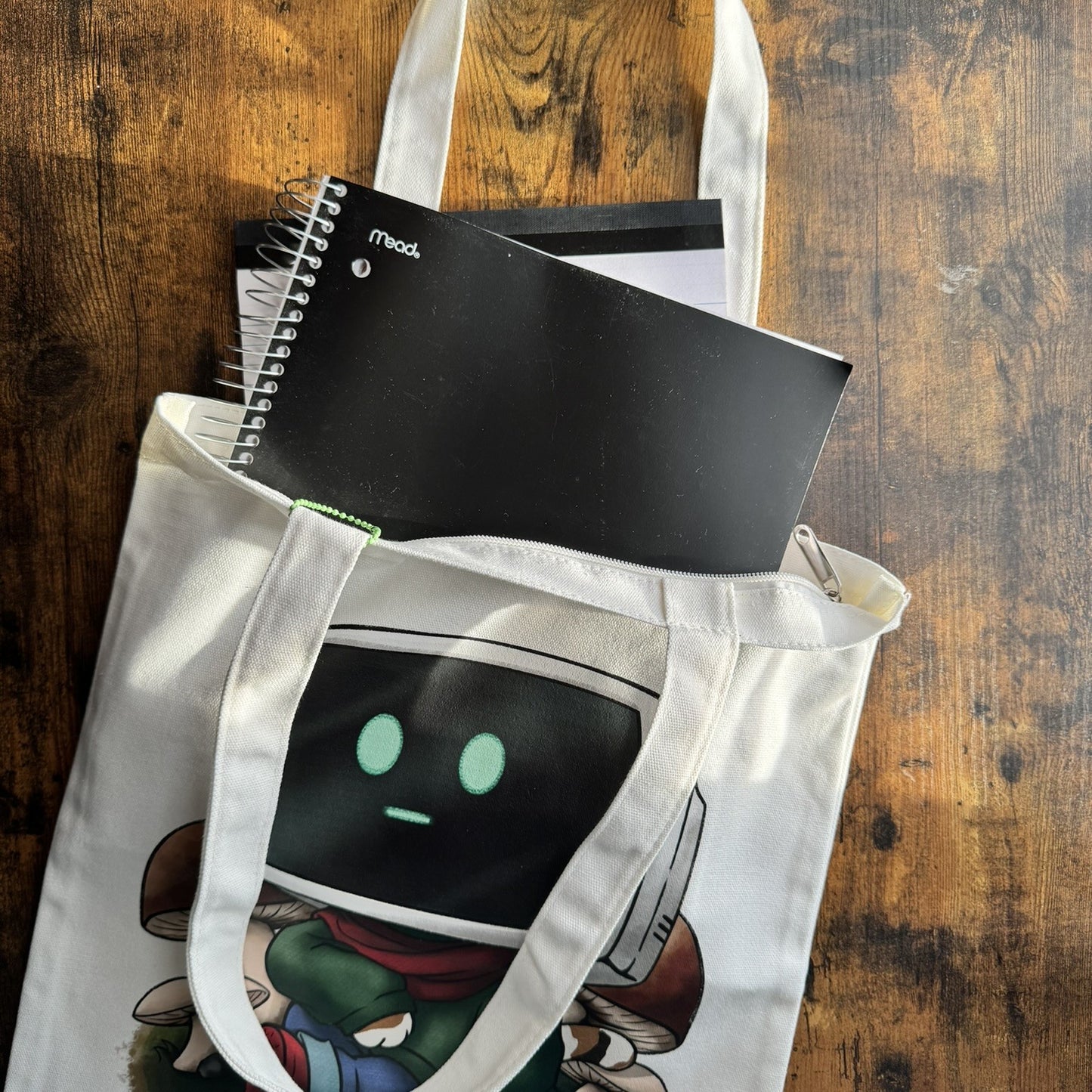 Unplugged & Vibing Tote Bag