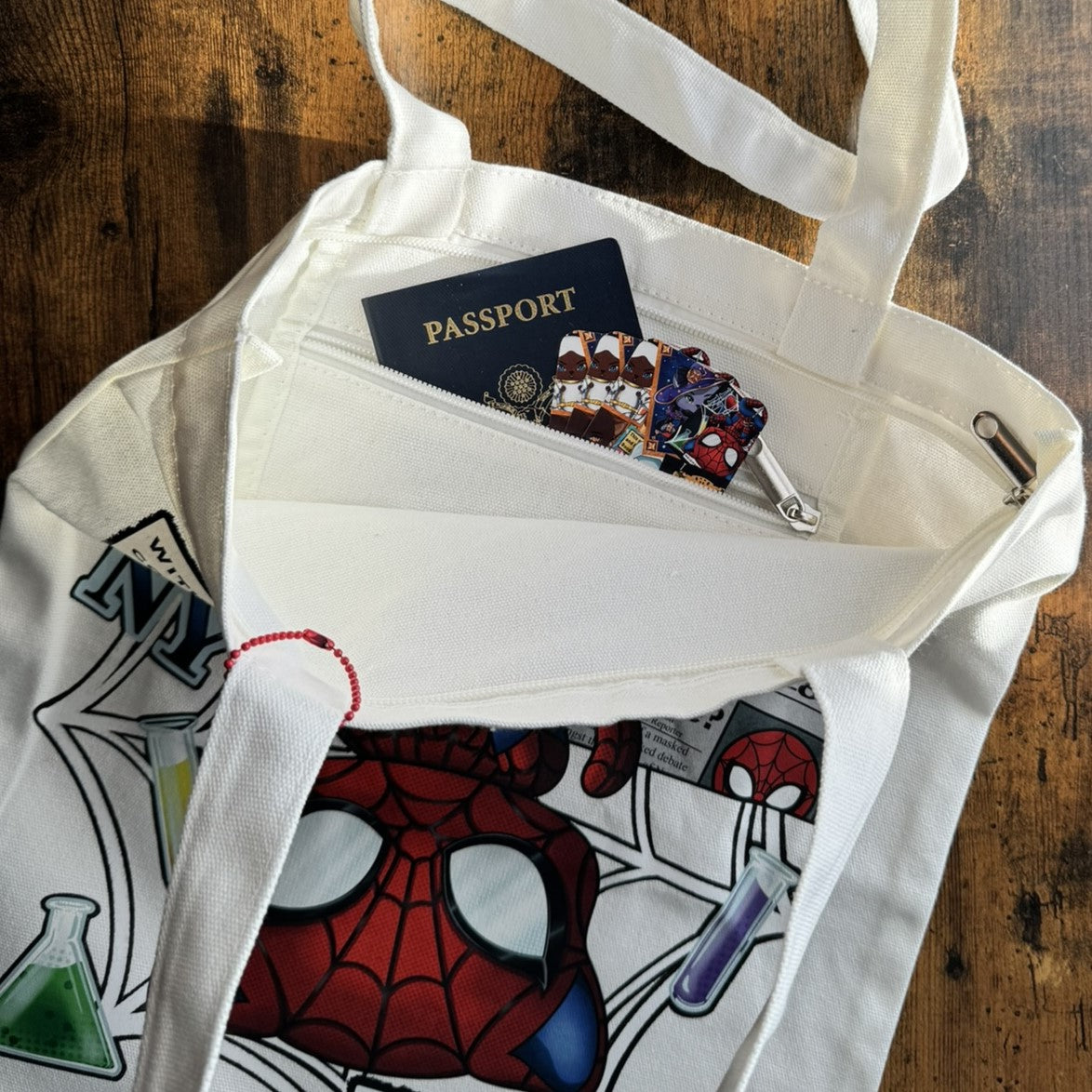 Spider-Cat Tote Bag