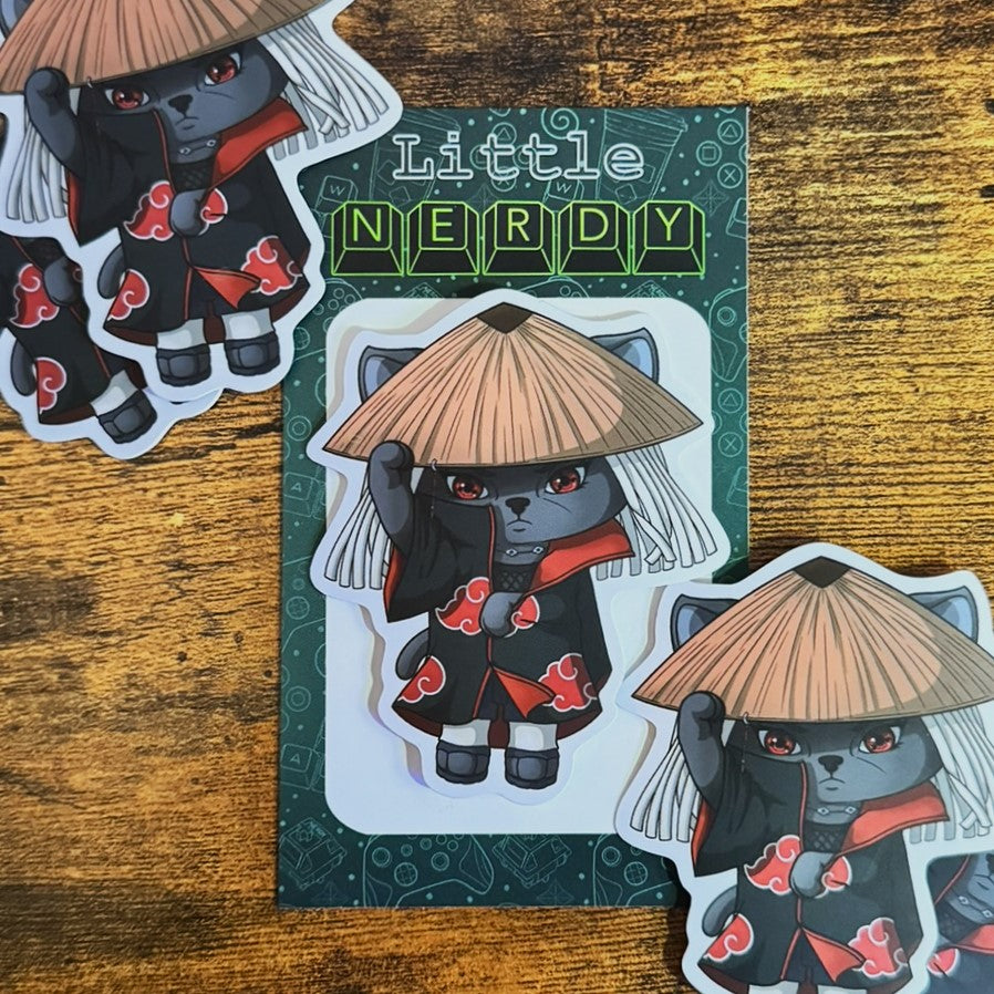 A-cat-suki Itachi Matte Vinyl Sticker