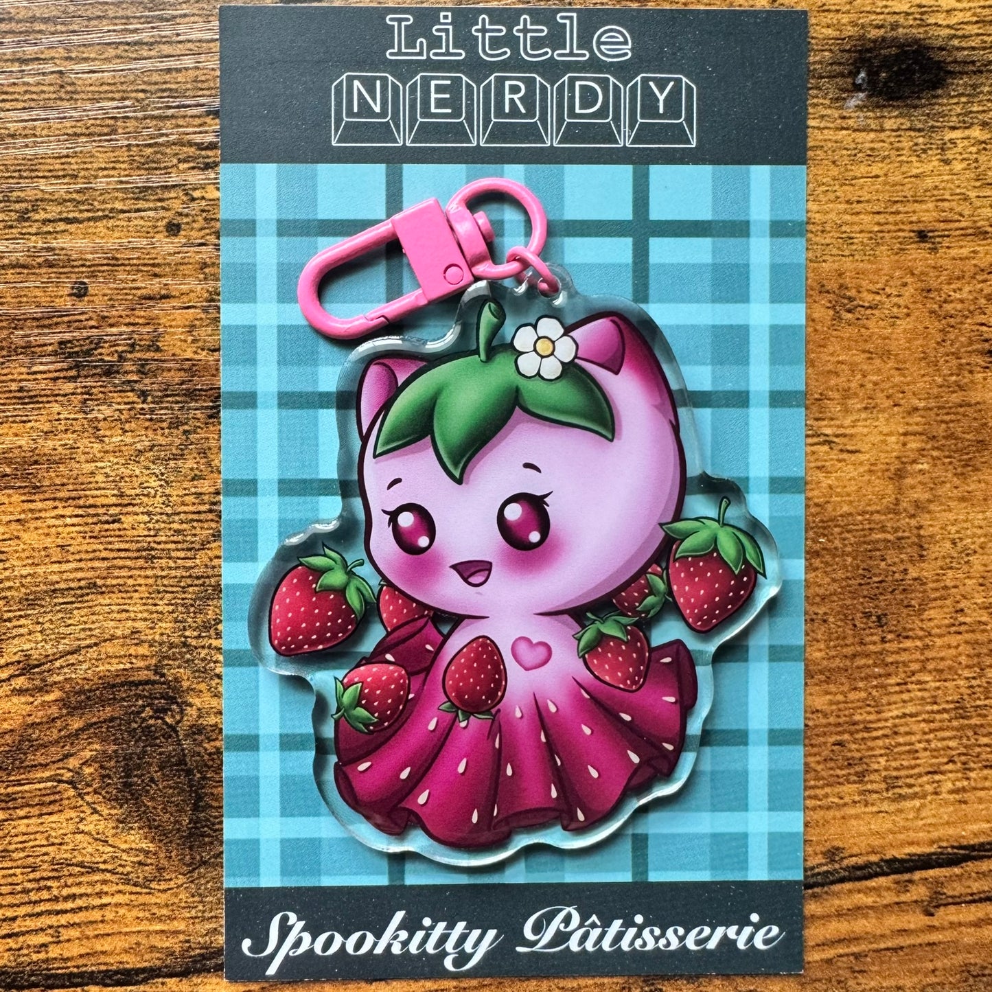 Spookitty Patisserie Acrylic Keychains