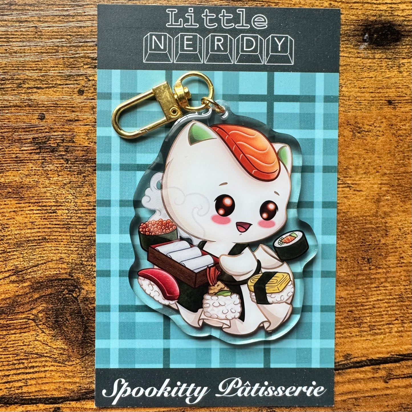 Spookitty Patisserie Acrylic Keychains