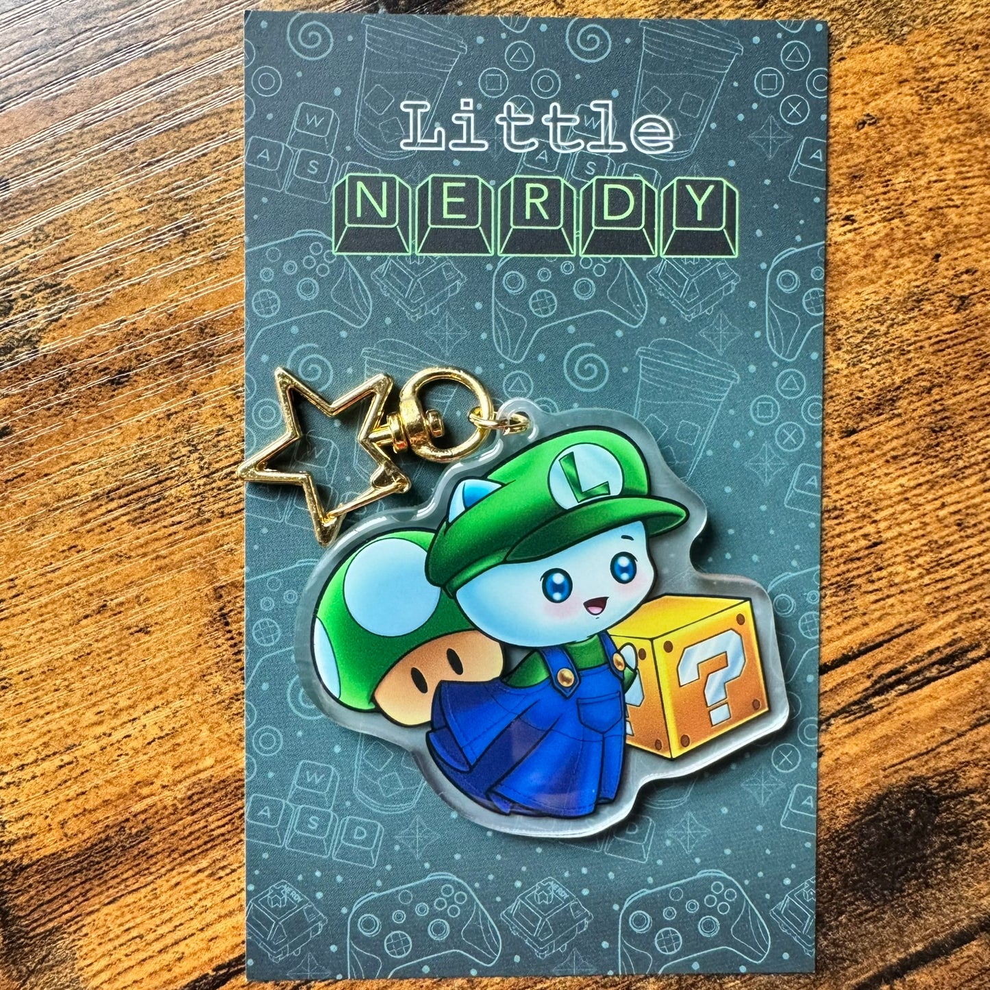 Mario Character Inspired Spookitty Keychains