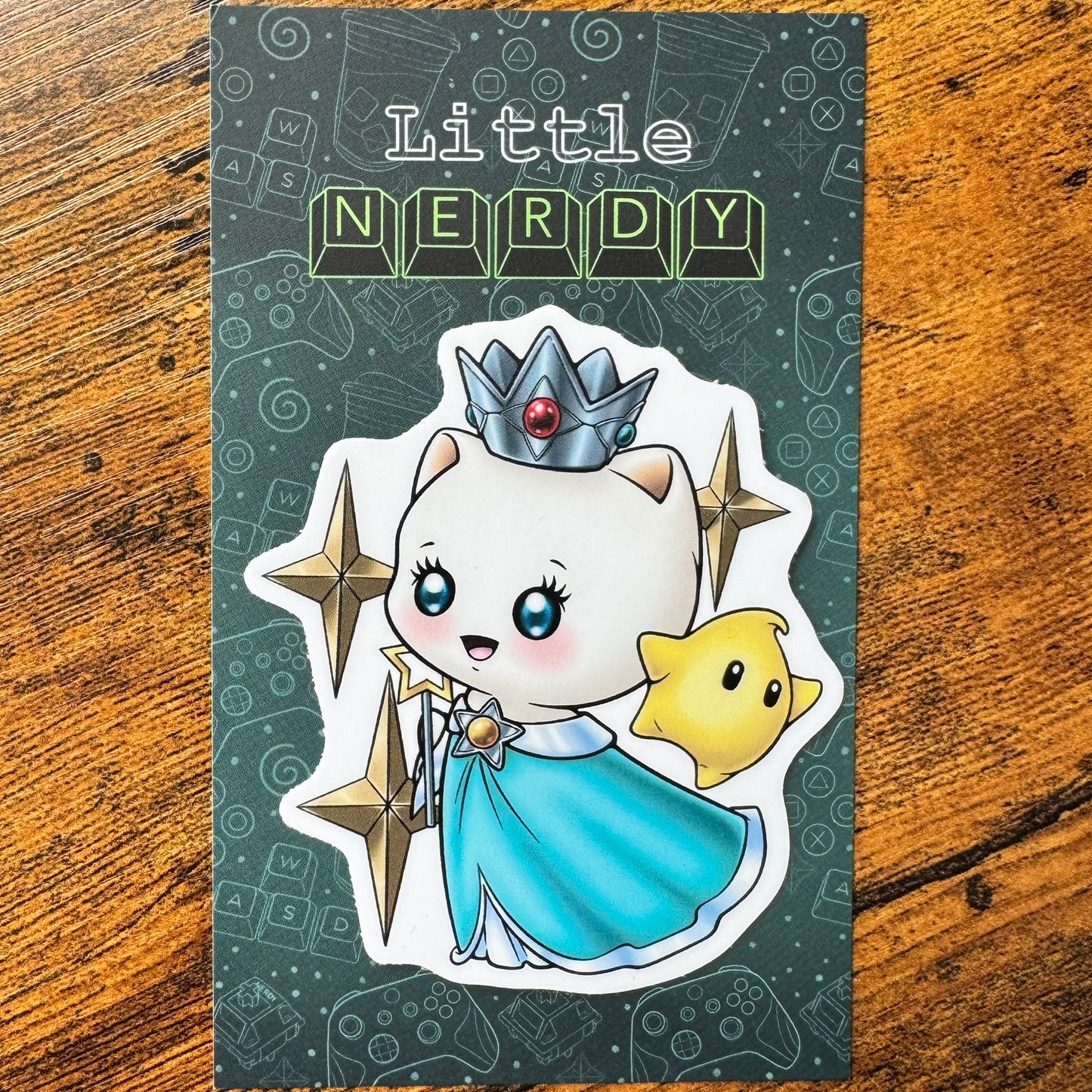 Mario Character Inspired Spookitty Vinyl Stickers
